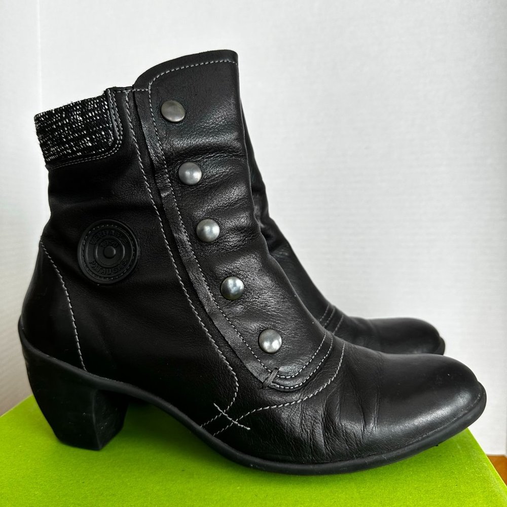 PATAUGAS | Black Ankle Boots | Sz 40